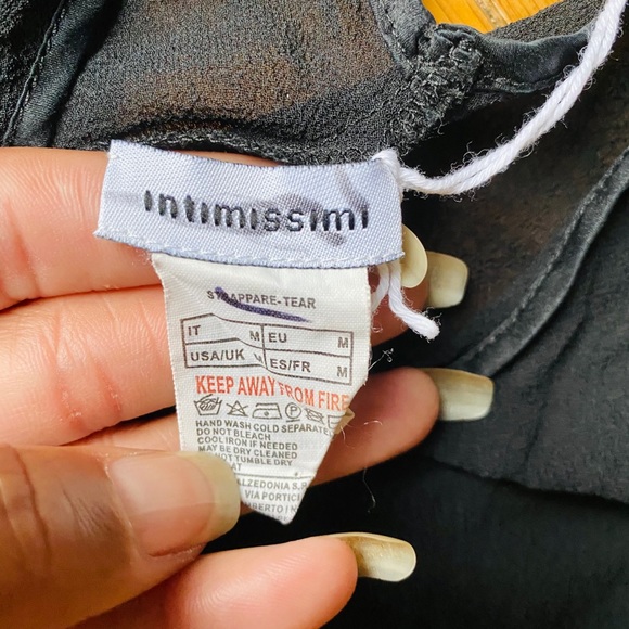 intimissimi Dresses Intimissimi Italy Silk Sheer Slip Dress Cami Gown Poshmark